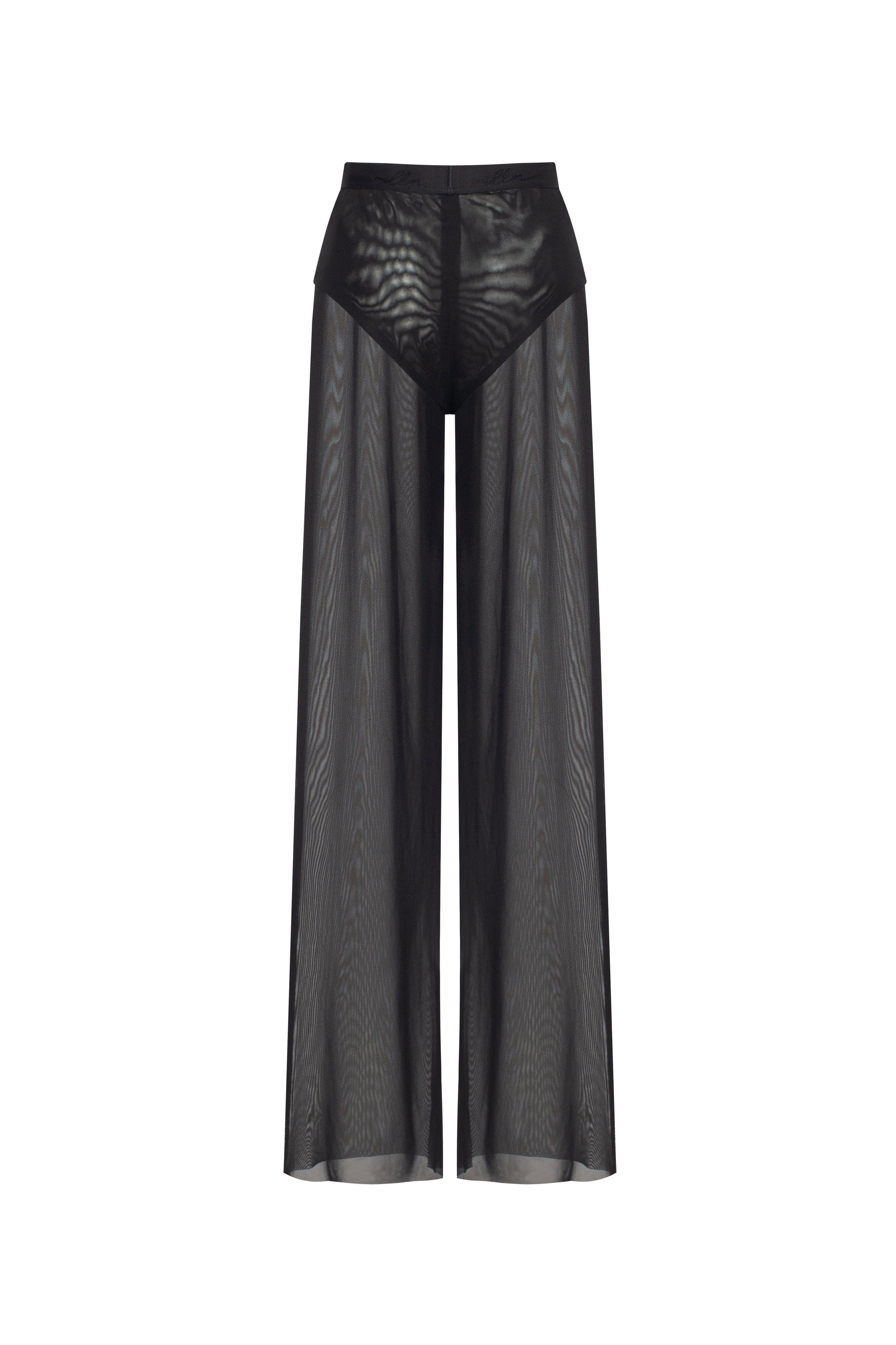 Chic sheer co-ord set in black, Xo Xo - Image 13