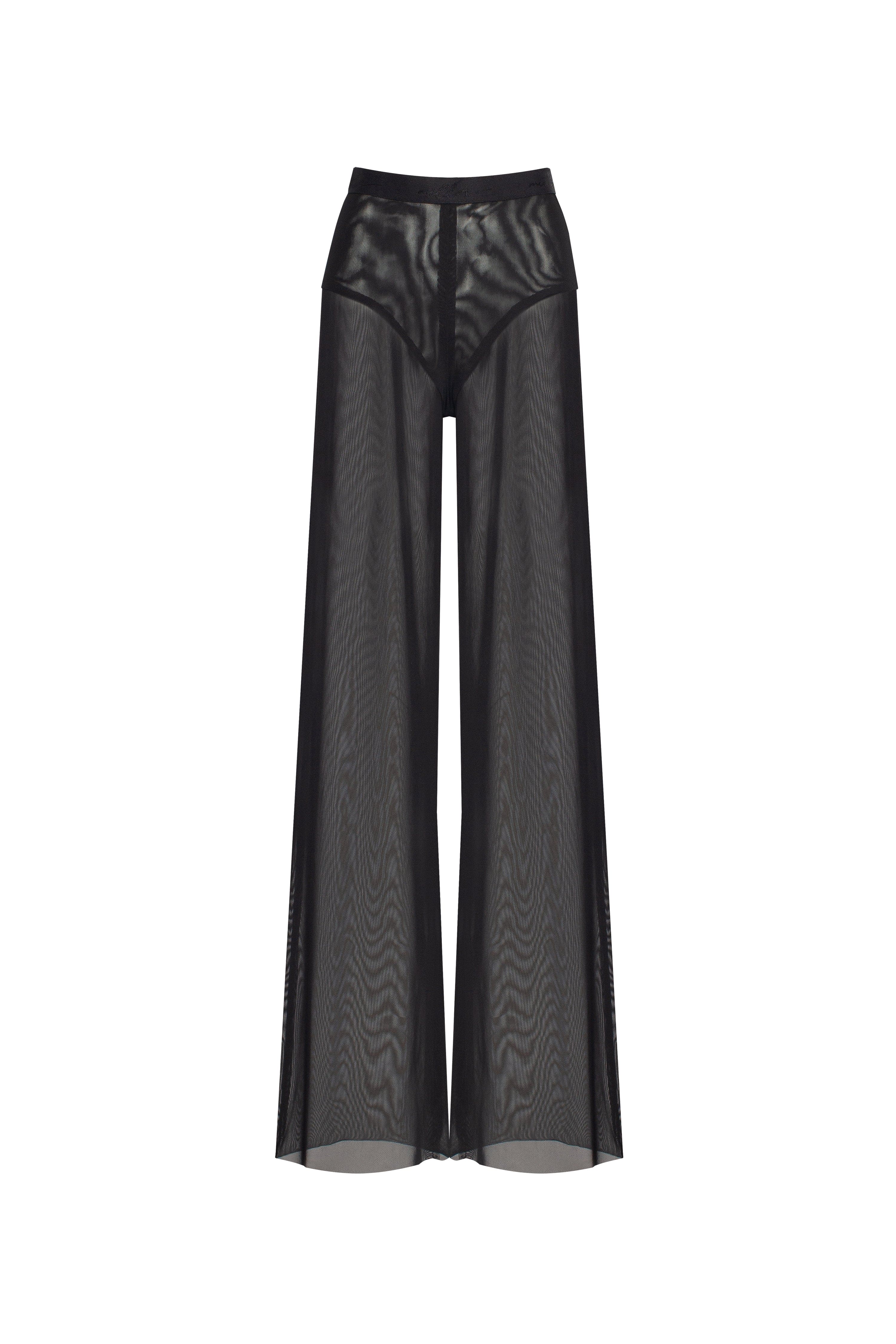 Chic sheer co-ord set in black, Xo Xo - Image 14