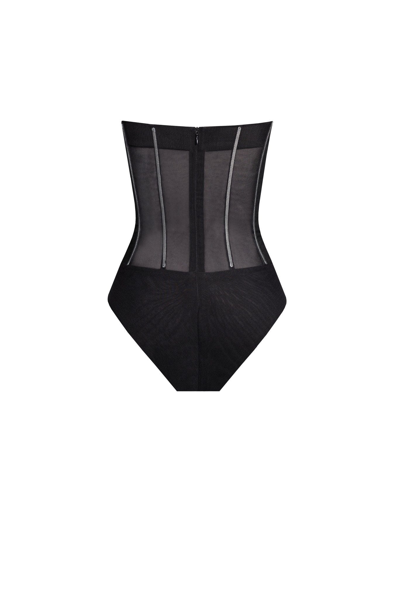 Crystal-covered fabulous black maxi dress - Image 9