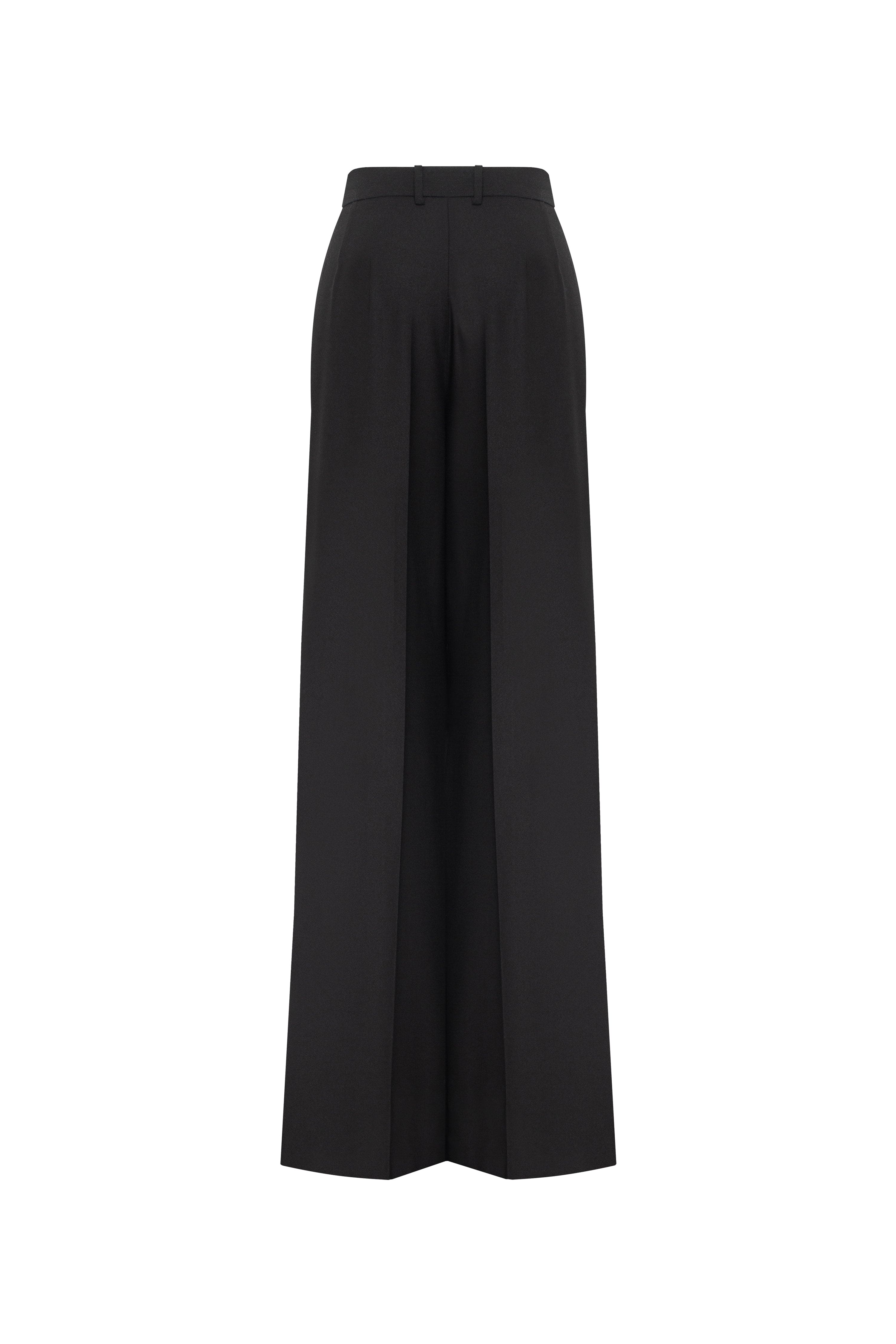 High-rise black suit pants, Xo Xo - Image 4