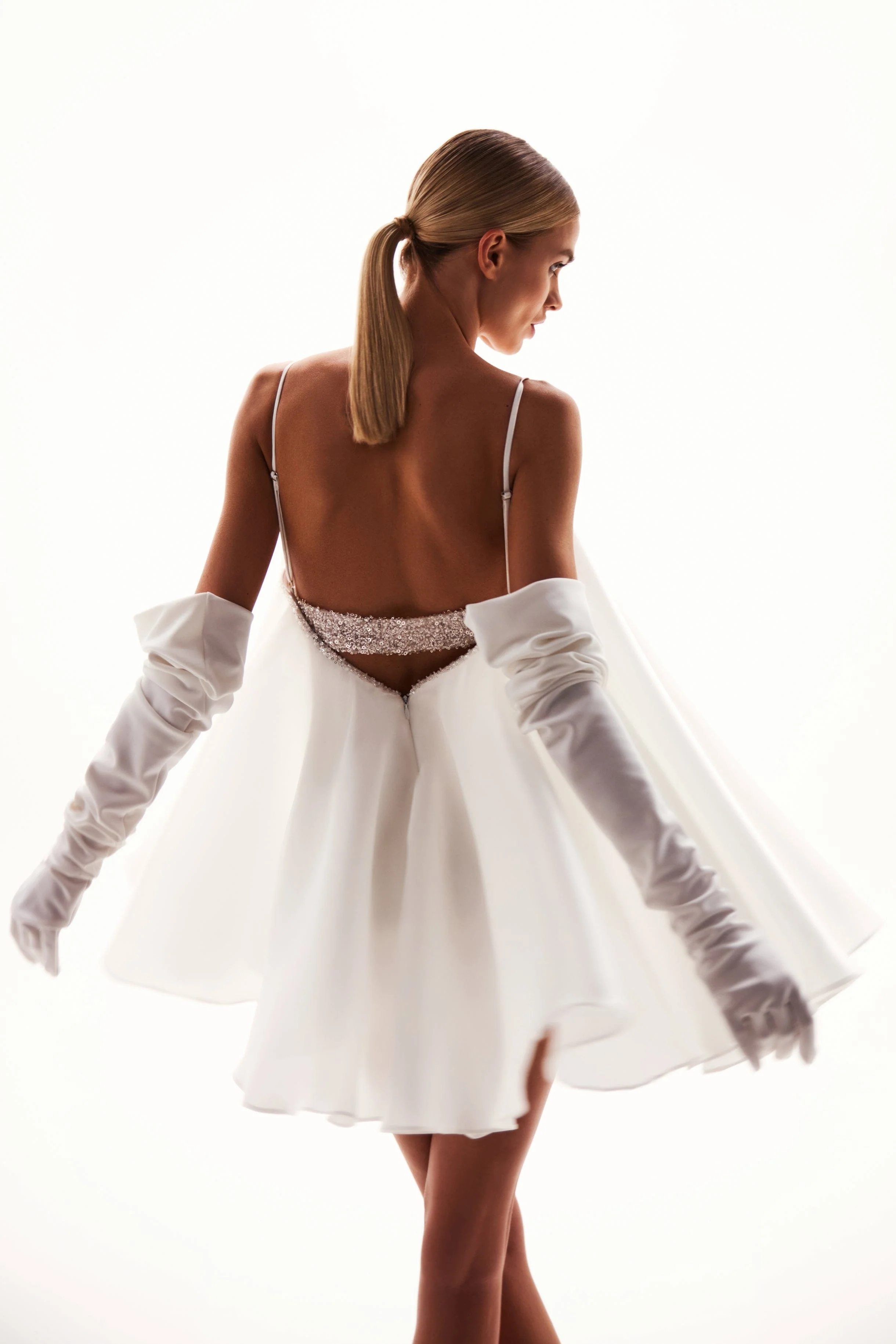 White babydoll dress - Image 7